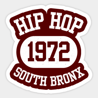 Hip Hop 1975 South Bronx Sticker